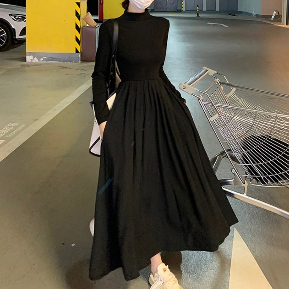 異素材ドッキングワンピース|オフィスカジュアル レディース 通販【ミレジェネ】