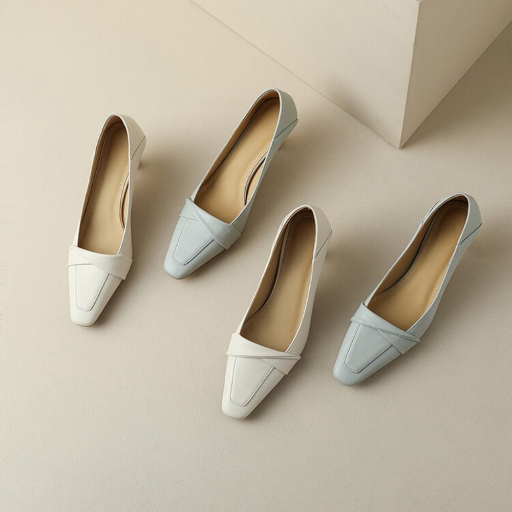 クロスリボンパンプス|オフィスカジュアル レディース 通販【ミレジェネ】