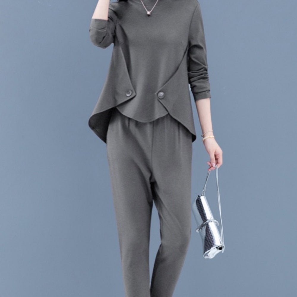 ボタンデザインセットアップ|オフィスカジュアル レディース 通販【ミレジェネ】