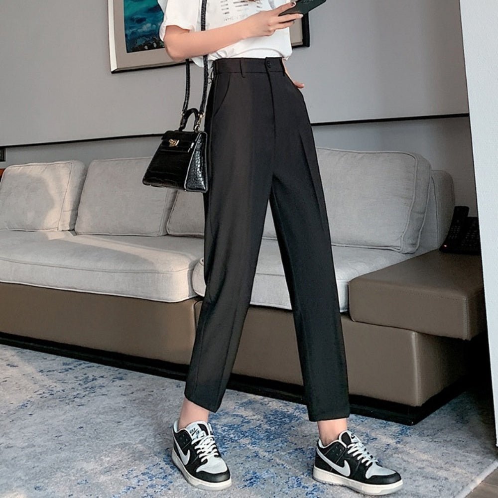 センタープレステーパードパンツ|オフィスカジュアル レディース 通販【ミレジェネ】