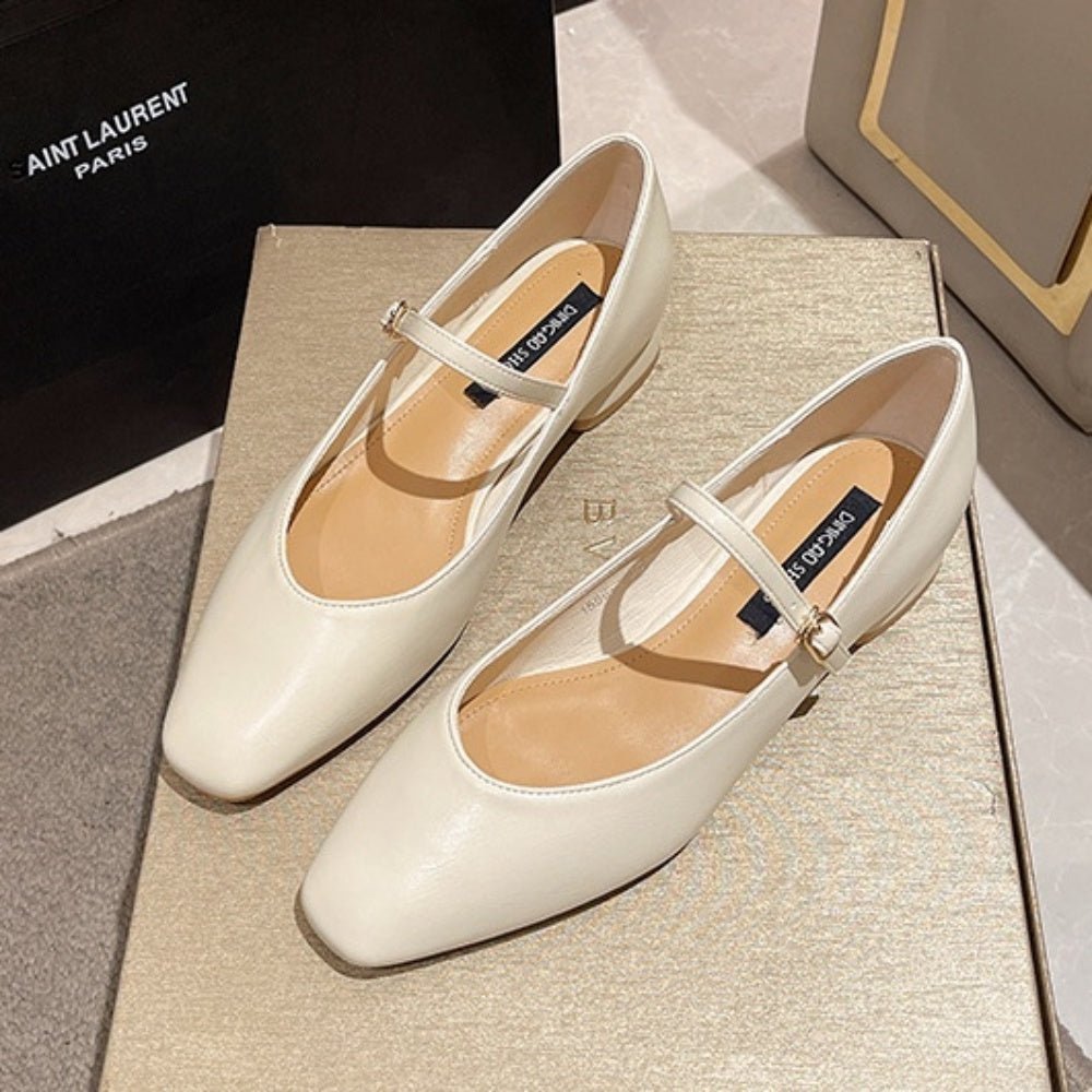 ローヒールストラップパンプス|オフィスカジュアル レディース 通販【ミレジェネ】