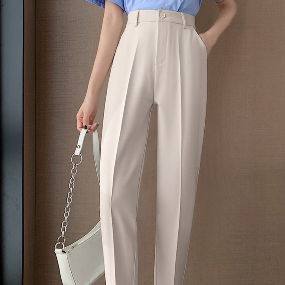 センタープレステーパードパンツ|オフィスカジュアル レディース 通販【ミレジェネ】