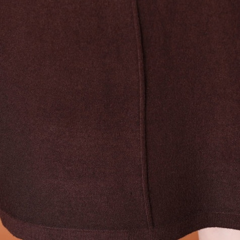 ハーフネックニットワンピース|オフィスカジュアル レディース 通販【ミレジェネ】