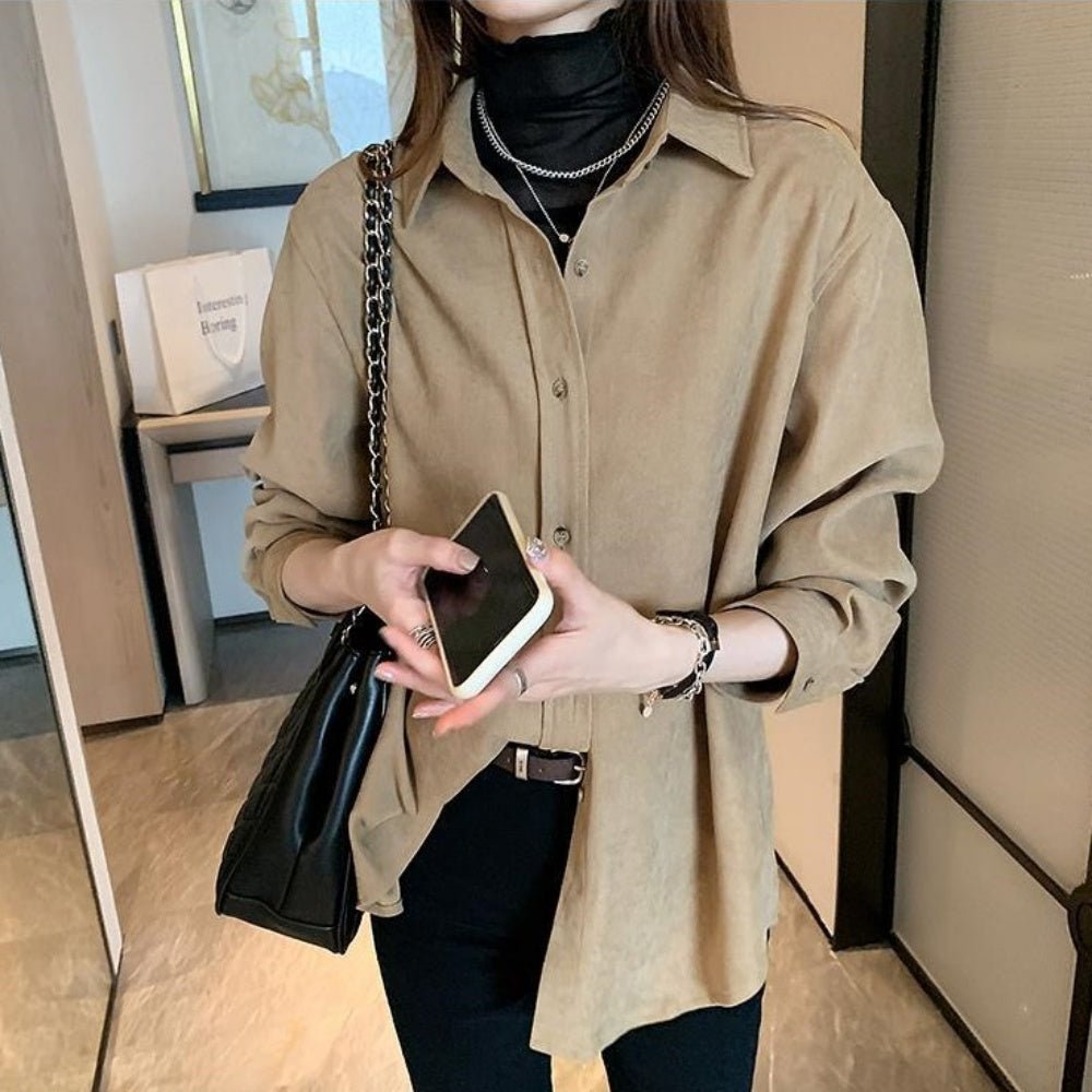 レトロシャツジャケット|オフィスカジュアル レディース 通販【ミレジェネ】