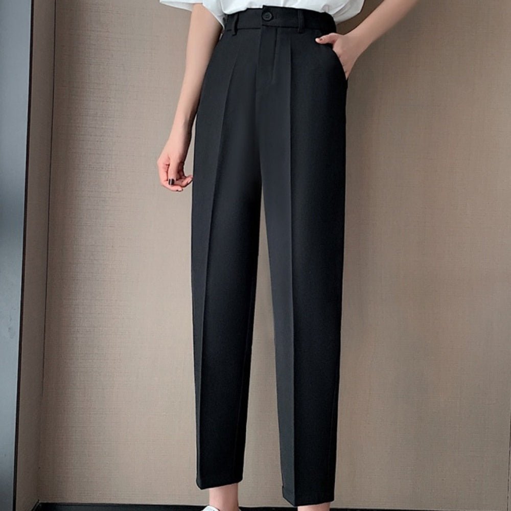 センタープレステーパードパンツ|オフィスカジュアル レディース 通販【ミレジェネ】