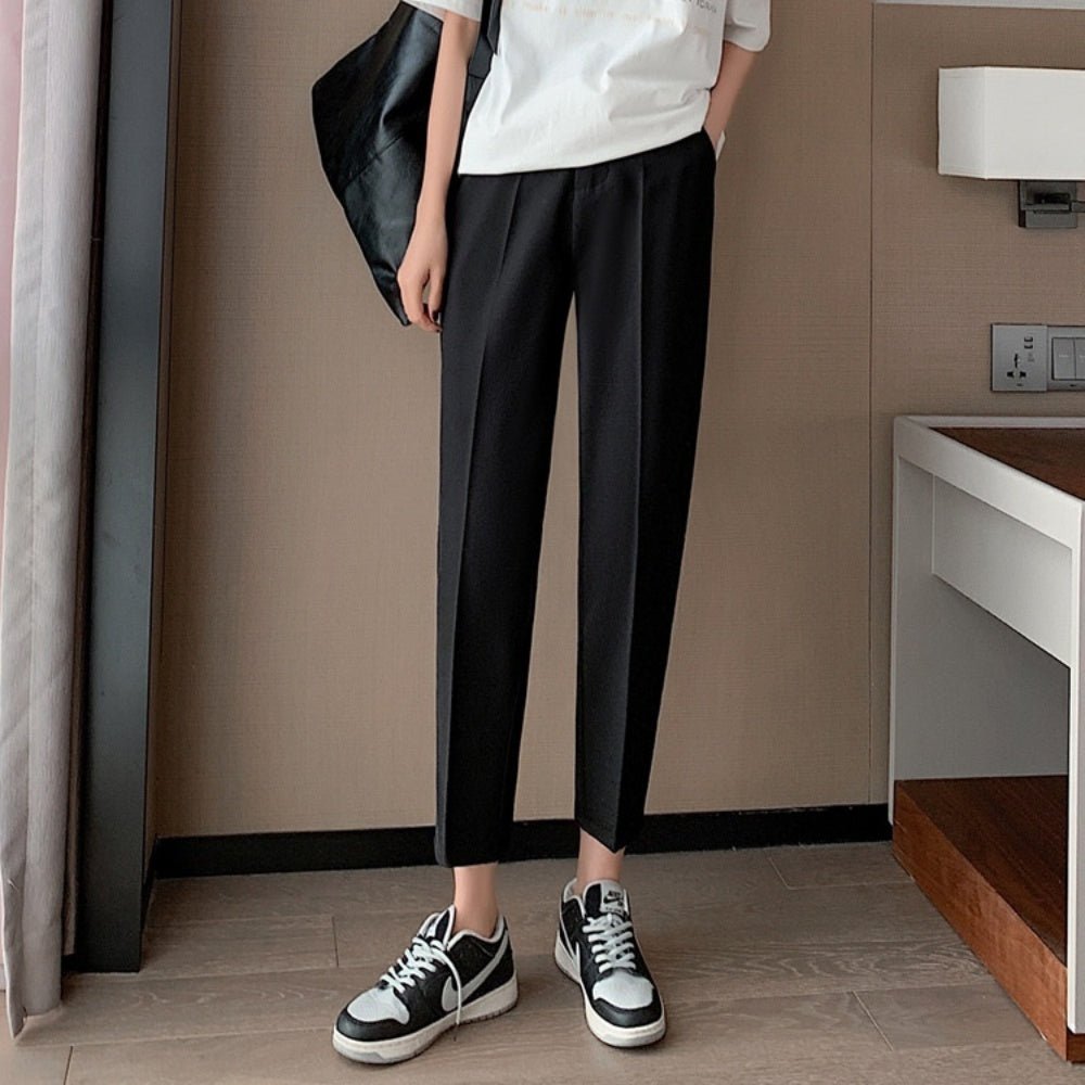 センタープレステーパードパンツ|オフィスカジュアル レディース 通販【ミレジェネ】