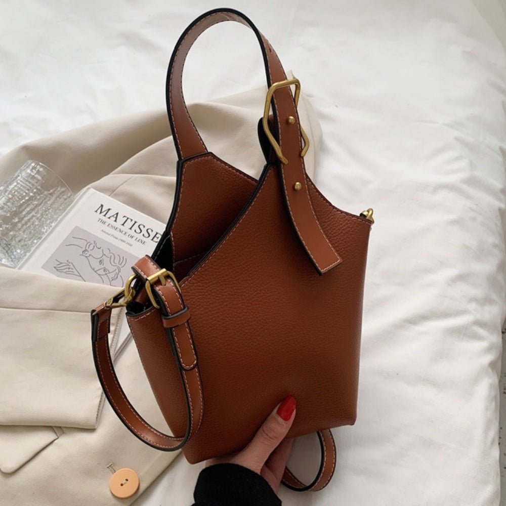 ワンハンドルバケツ型バッグ|オフィスカジュアル レディース 通販【ミレジェネ】