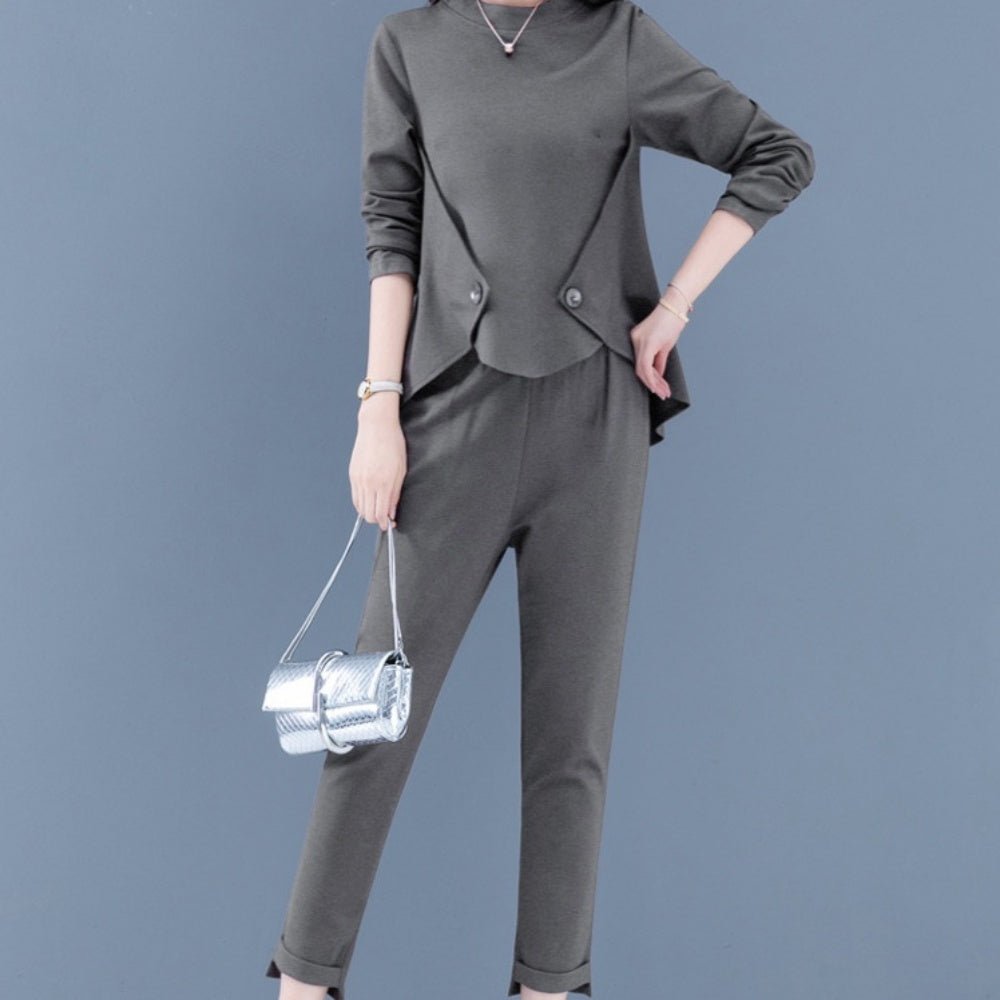 ボタンデザインセットアップ|オフィスカジュアル レディース 通販【ミレジェネ】