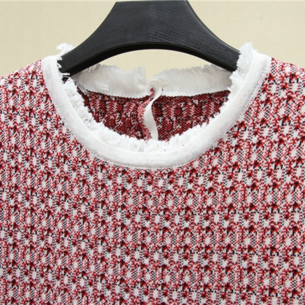 半袖ツイードトップス - Millennial Generation