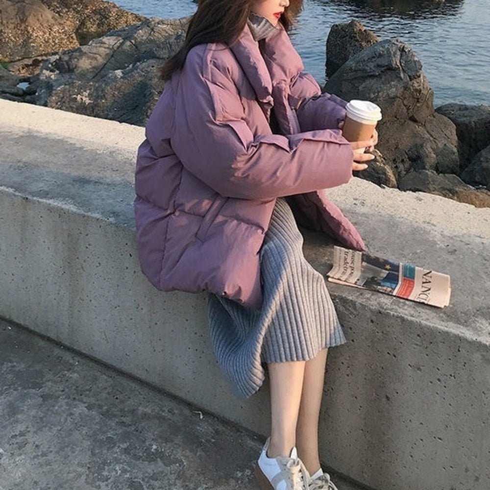 中綿エコダウンブルゾン|オフィスカジュアル レディース 通販【ミレジェネ】