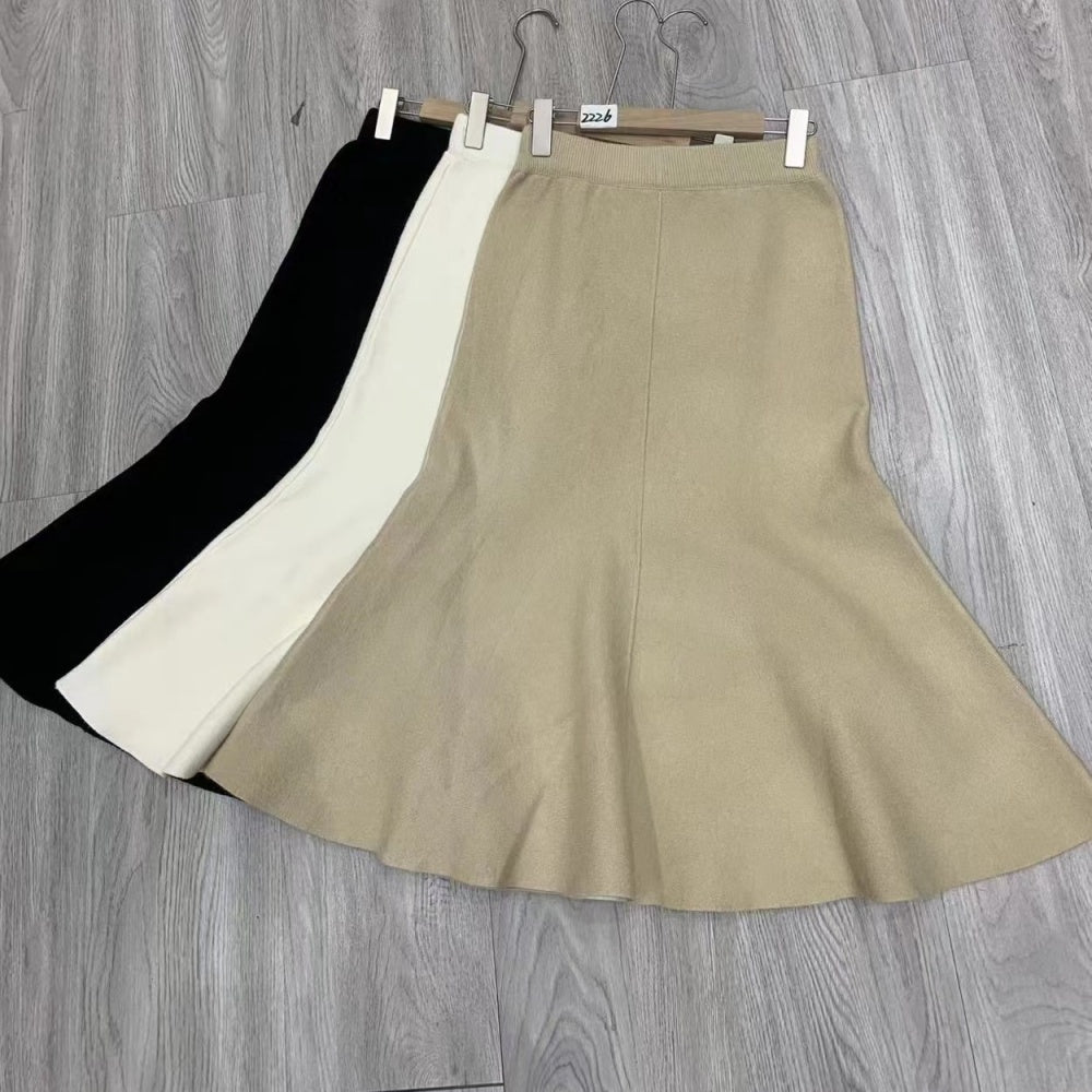 ニットマーメイドスカート|オフィスカジュアル レディース 通販【ミレジェネ】