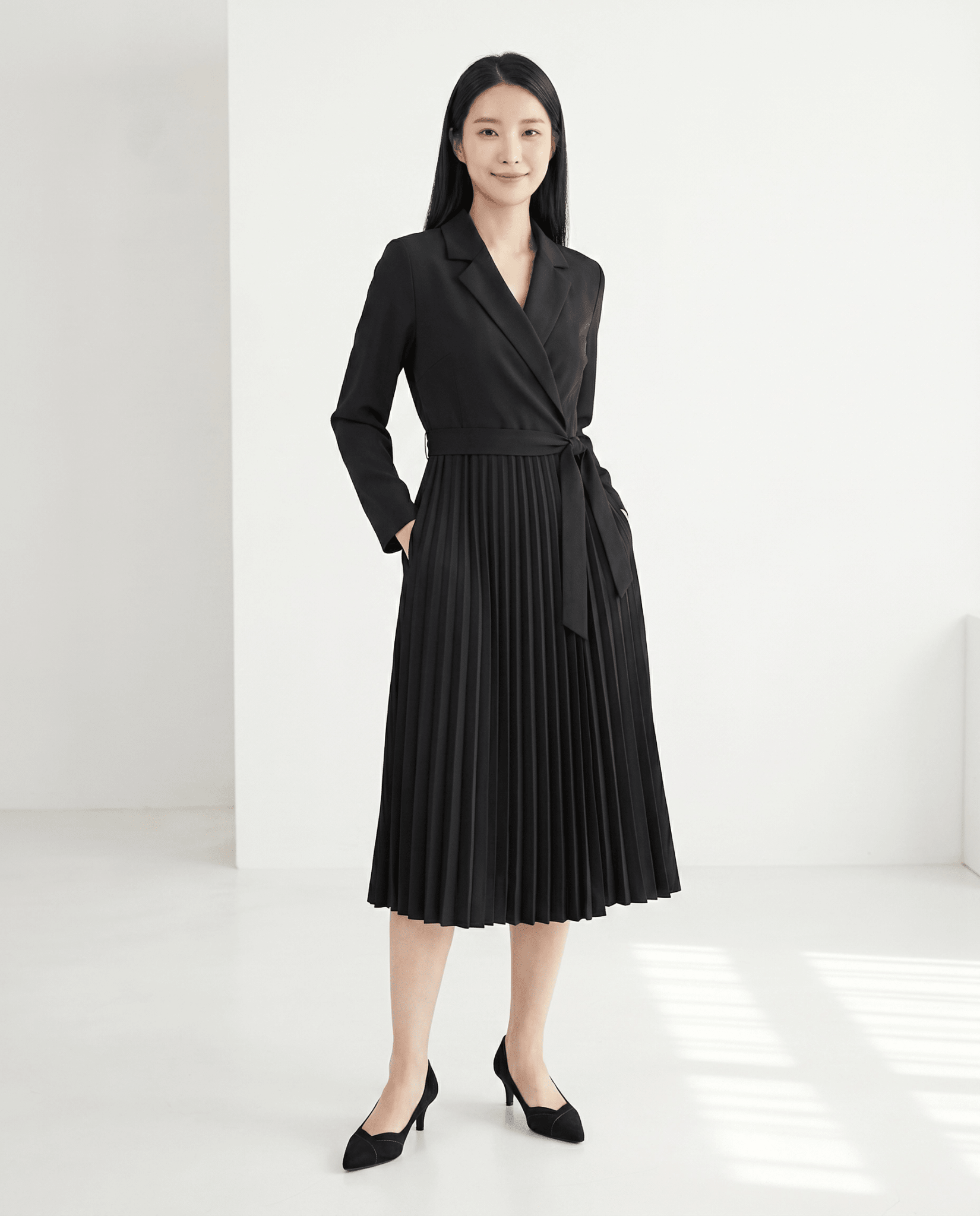 スーツ風ワンピースコーデ - Millennial Generation