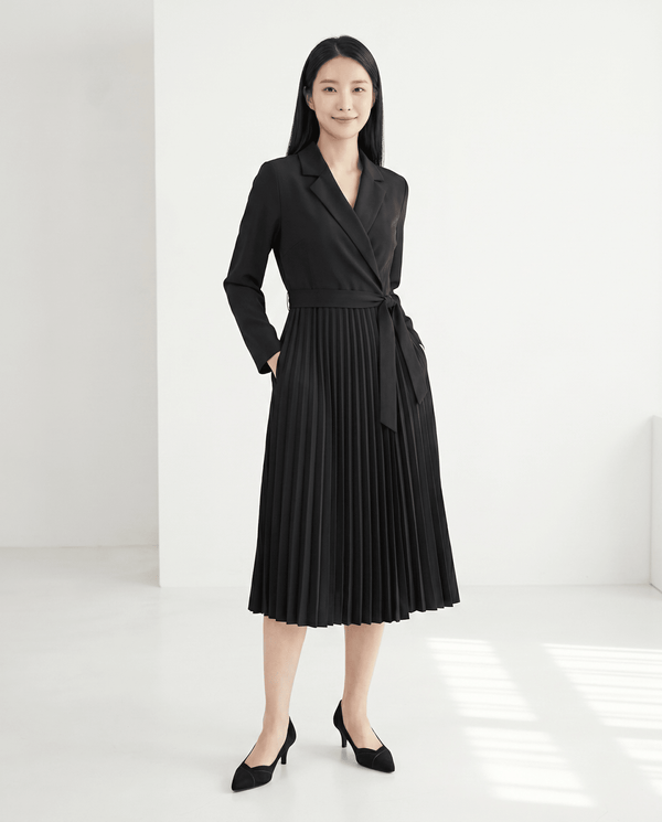 スーツ風ワンピースコーデ - Millennial Generation