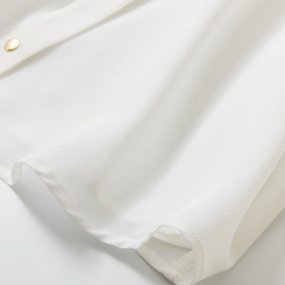 ゴールドスナップレギュラーカラーシャツ