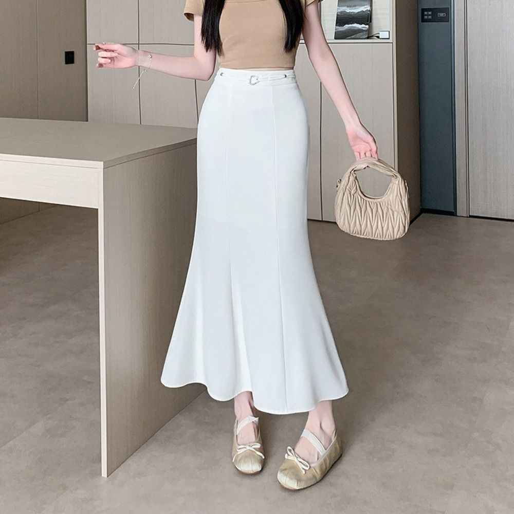 フィッシュテールロングスカート