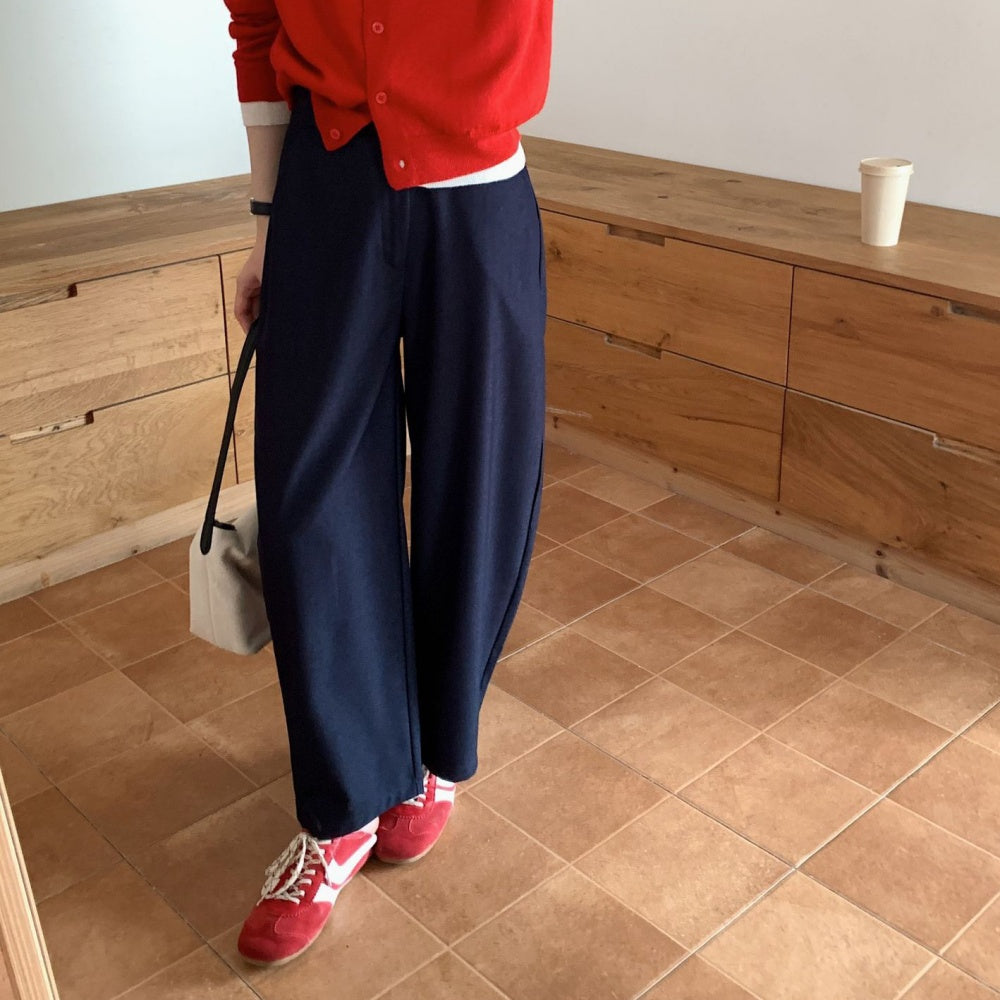 ワイドストレートパンツ