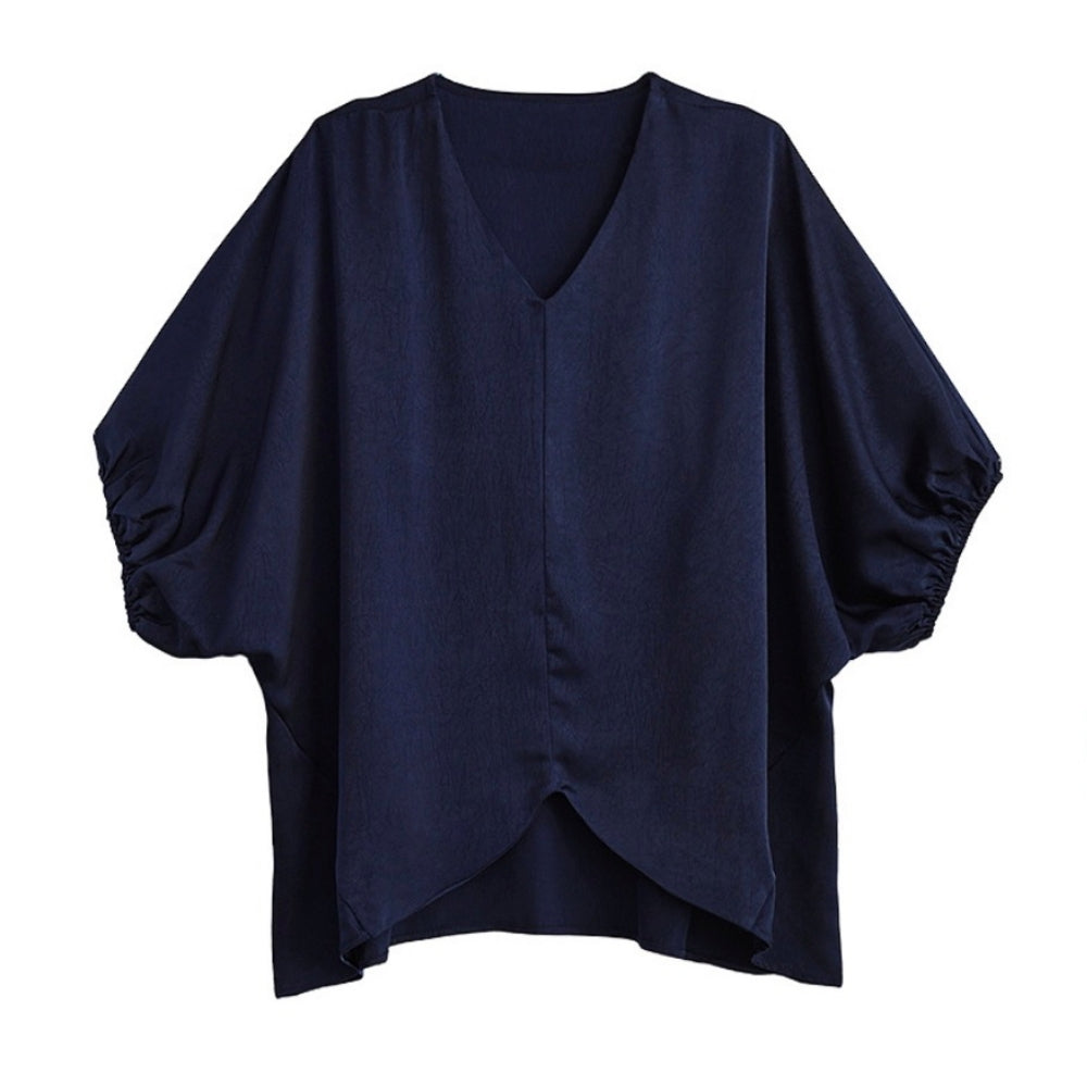 Vネックドルマントップス