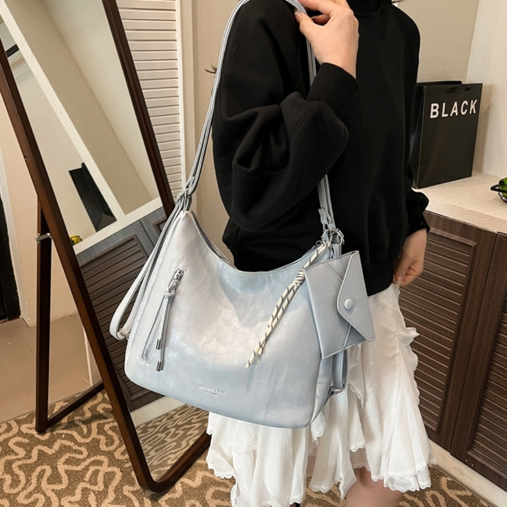 ラウンドジップ2WAYバッグ