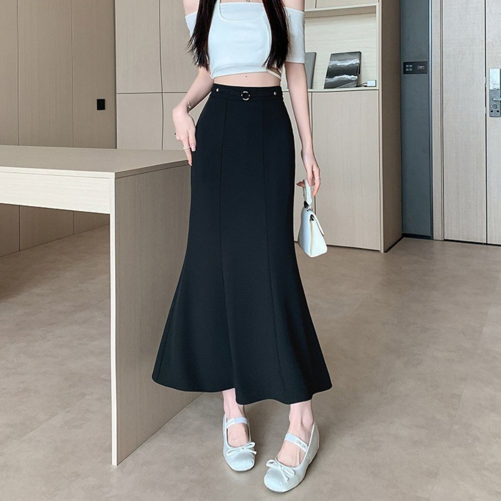 フィッシュテールロングスカート