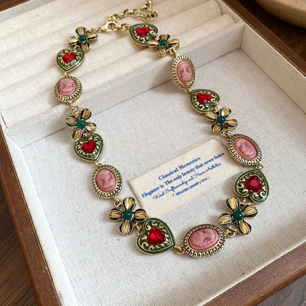 ビンテージ風レトロジュエリーセット