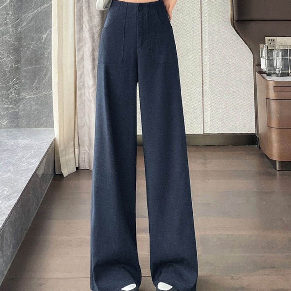 ウエストシェイプワイドパンツ