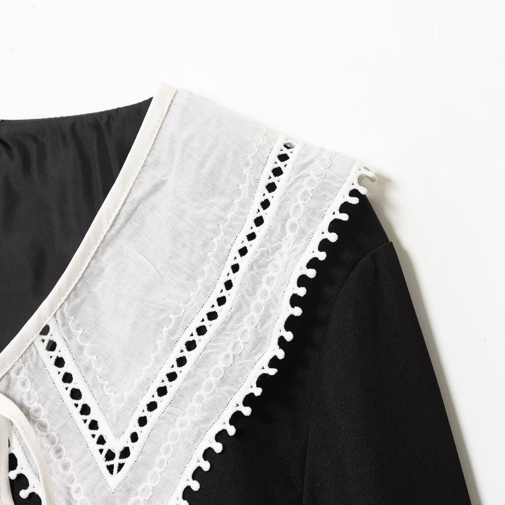 レースカラー取り外し2WAYジャケット｜オフィスカジュアル レディース 通販【ミレジェネ】