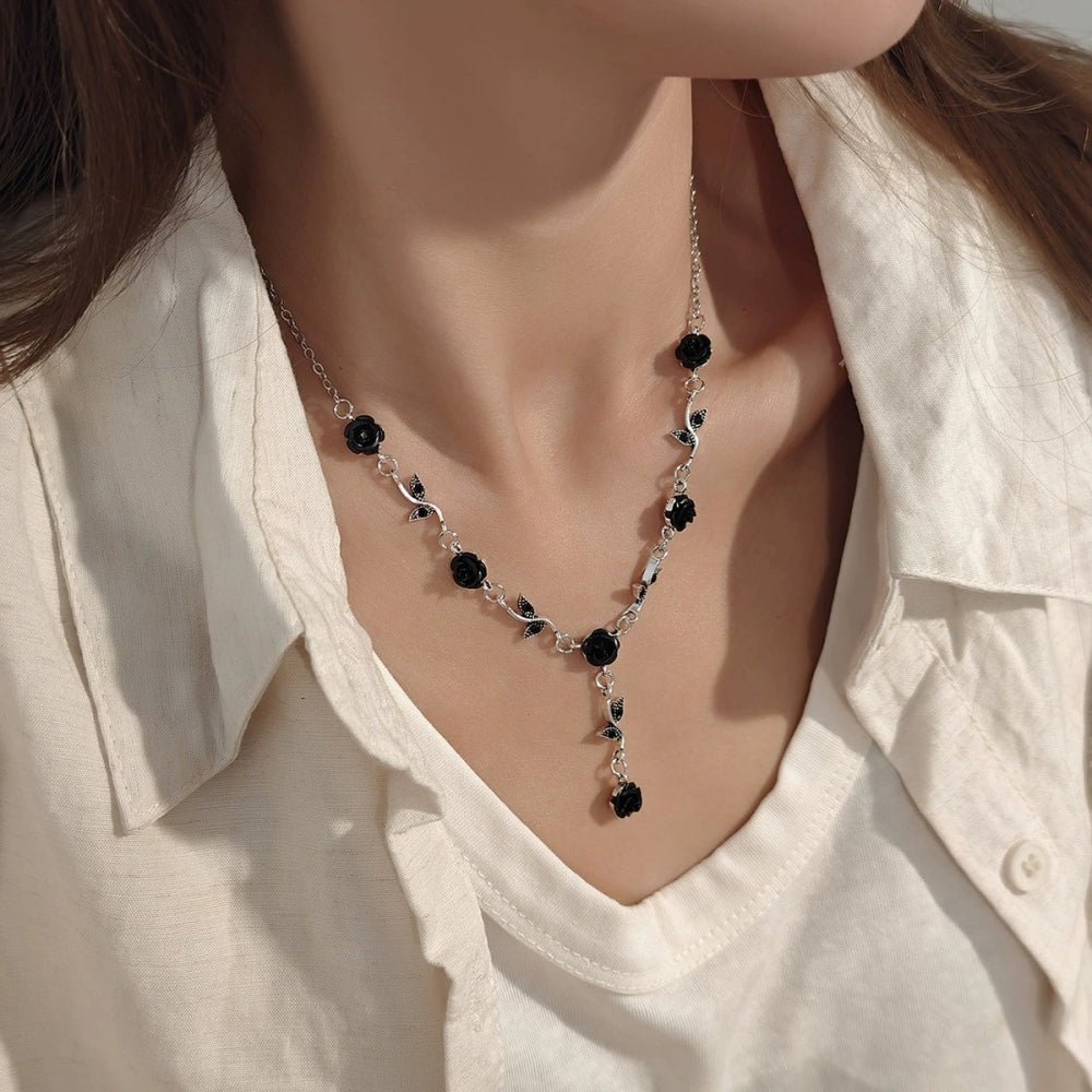 ローズモチーフアクセサリー3点セット｜オフィスカジュアル レディース 通販【ミレジェネ】