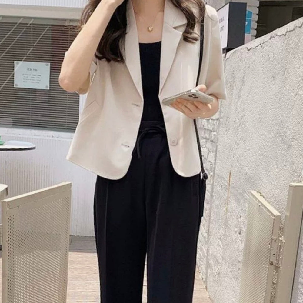 半袖シングルジャケット