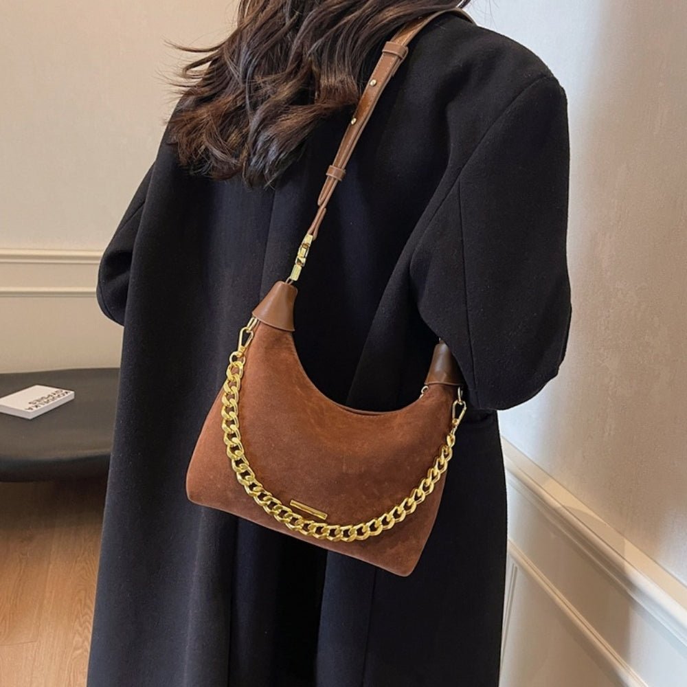 ゴールドバックル3WAYハンドバッグ｜オフィスカジュアル レディース 通販【ミレジェネ】