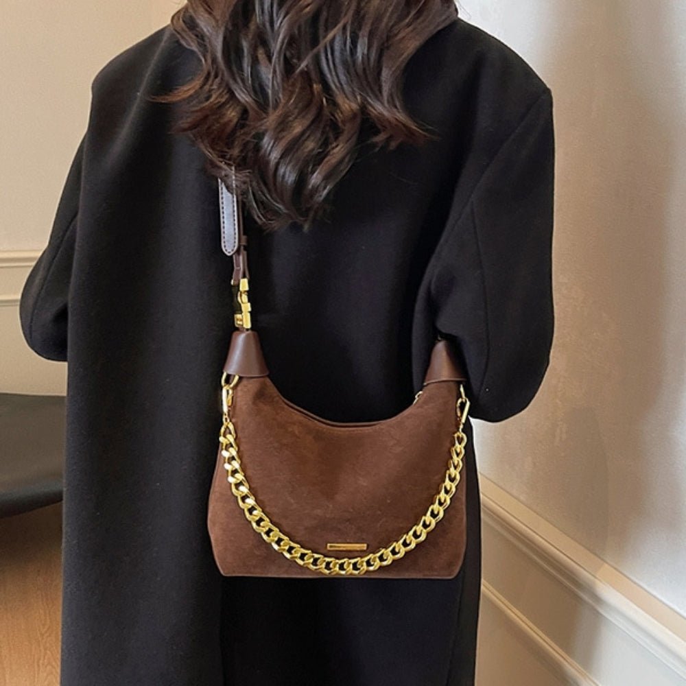 ゴールドバックル3WAYハンドバッグ｜オフィスカジュアル レディース 通販【ミレジェネ】