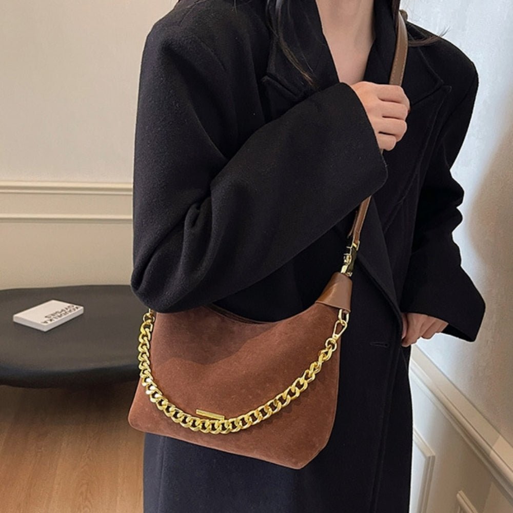 ゴールドバックル3WAYハンドバッグ｜オフィスカジュアル レディース 通販【ミレジェネ】