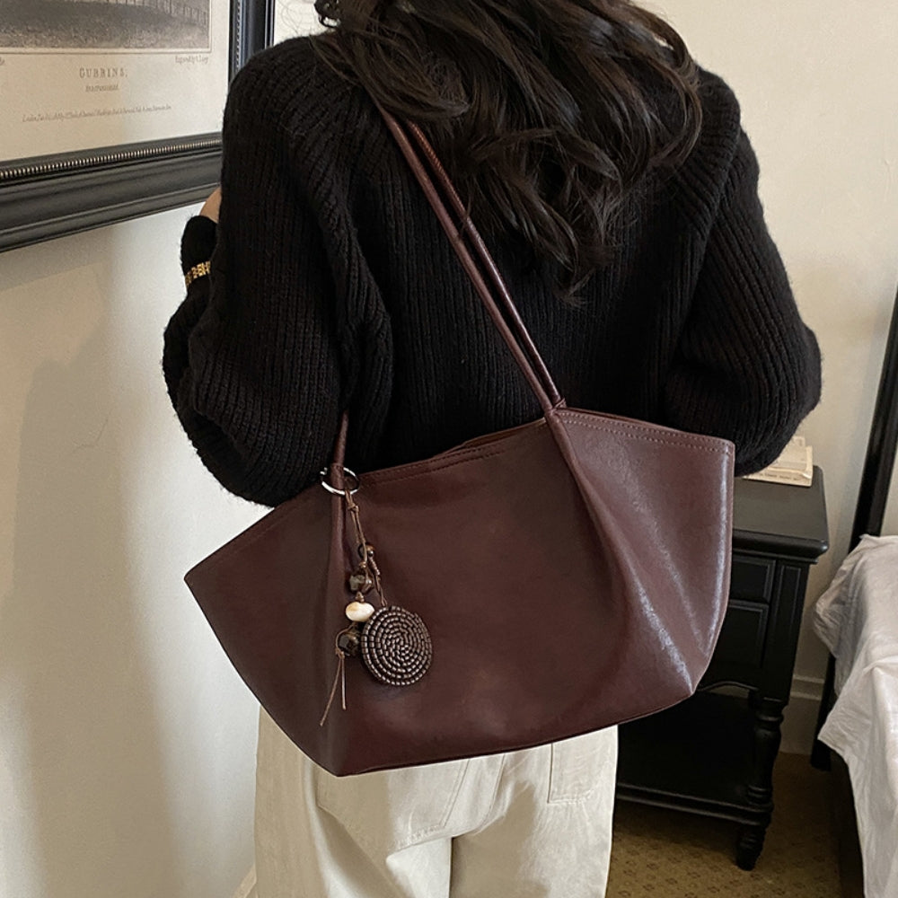 ロングハンドルトートバッグ