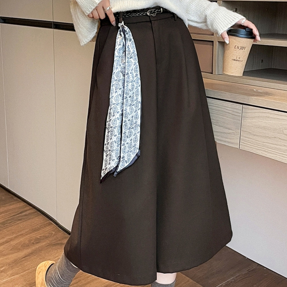 ウエストシャーリングウールパンツ