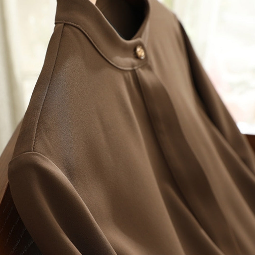 ウエストリボンミドル丈ワンピース