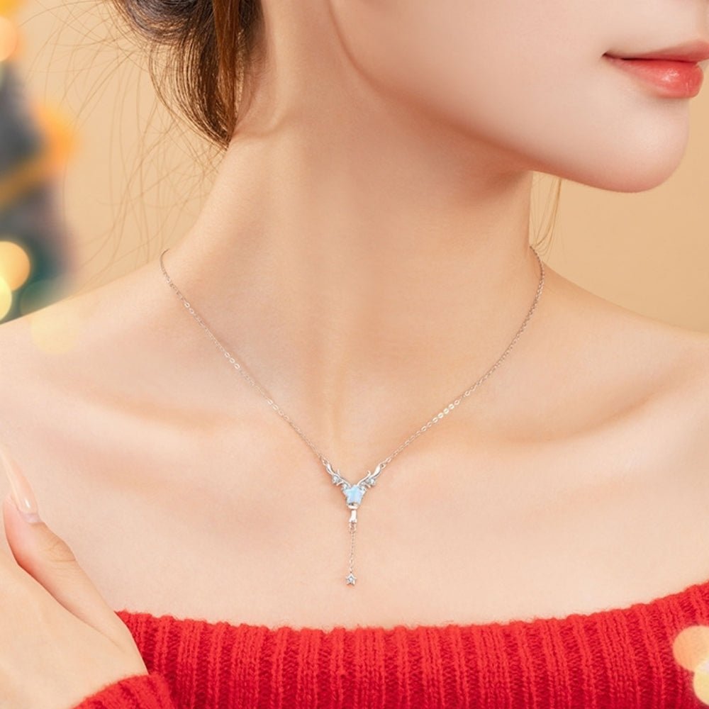 シルバー925ディアスターモチーフネックレス｜オフィスカジュアル レディース 通販【ミレジェネ】