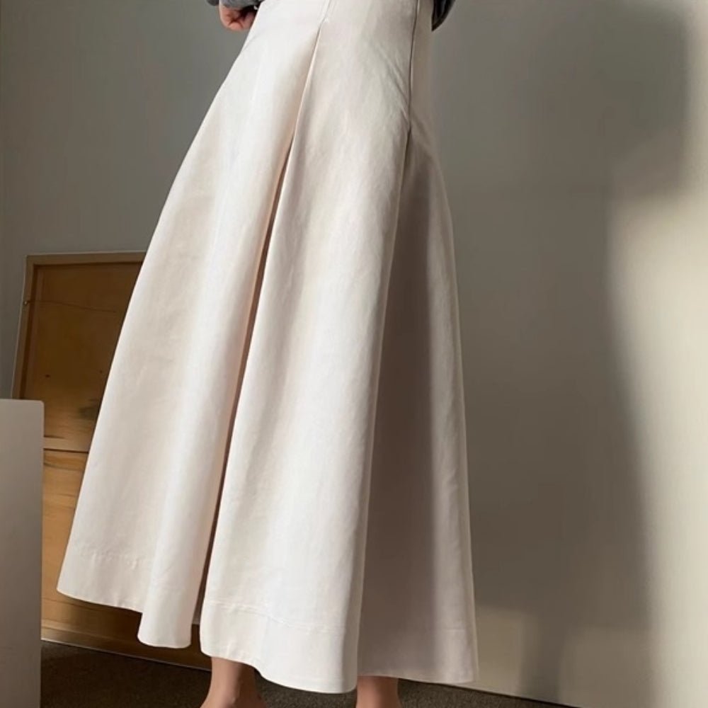 Aラインタックスカート｜オフィスカジュアル レディース 通販【ミレジェネ】