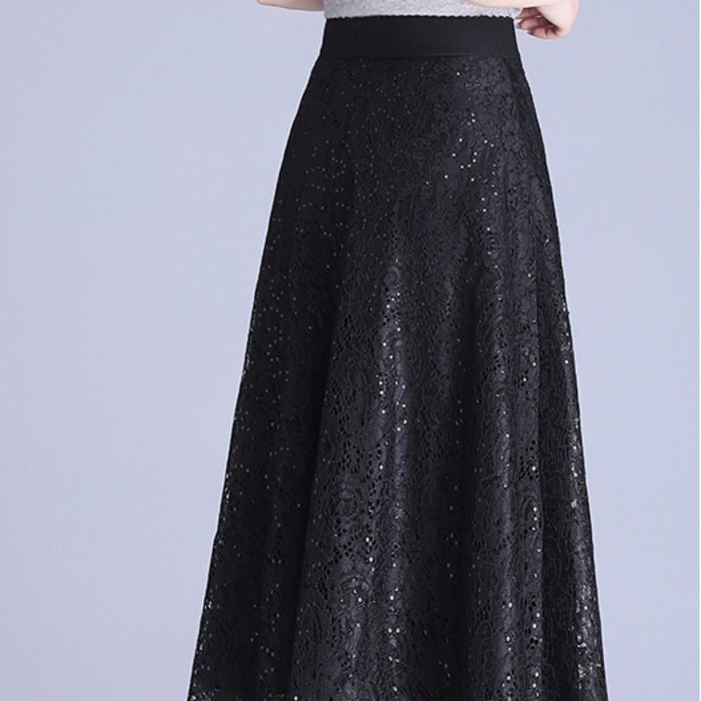 Aラインレーススカート｜オフィスカジュアル レディース 通販【ミレジェネ】