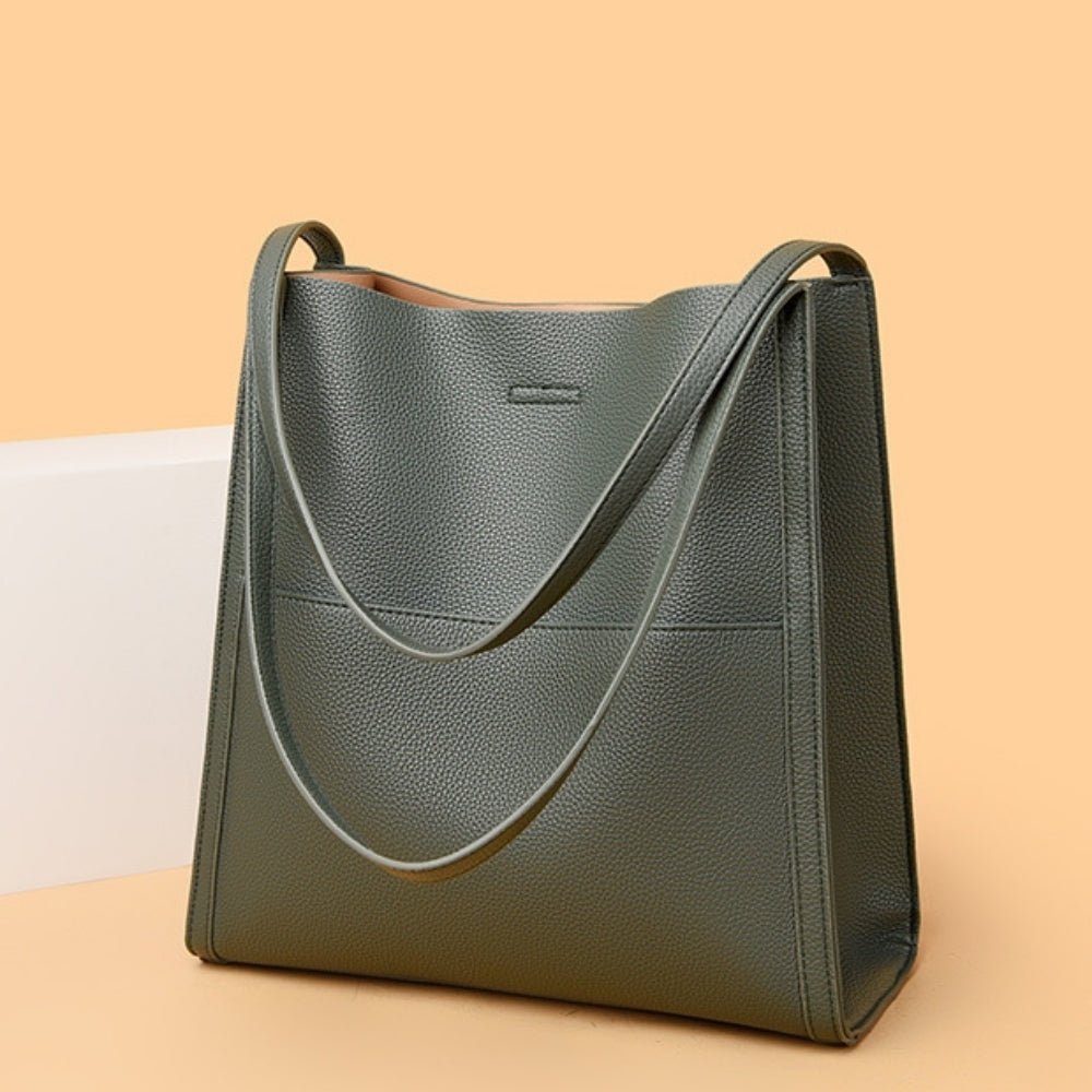 ソフトレザースクエアBAG｜オフィスカジュアル レディース 通販【ミレジェネ】