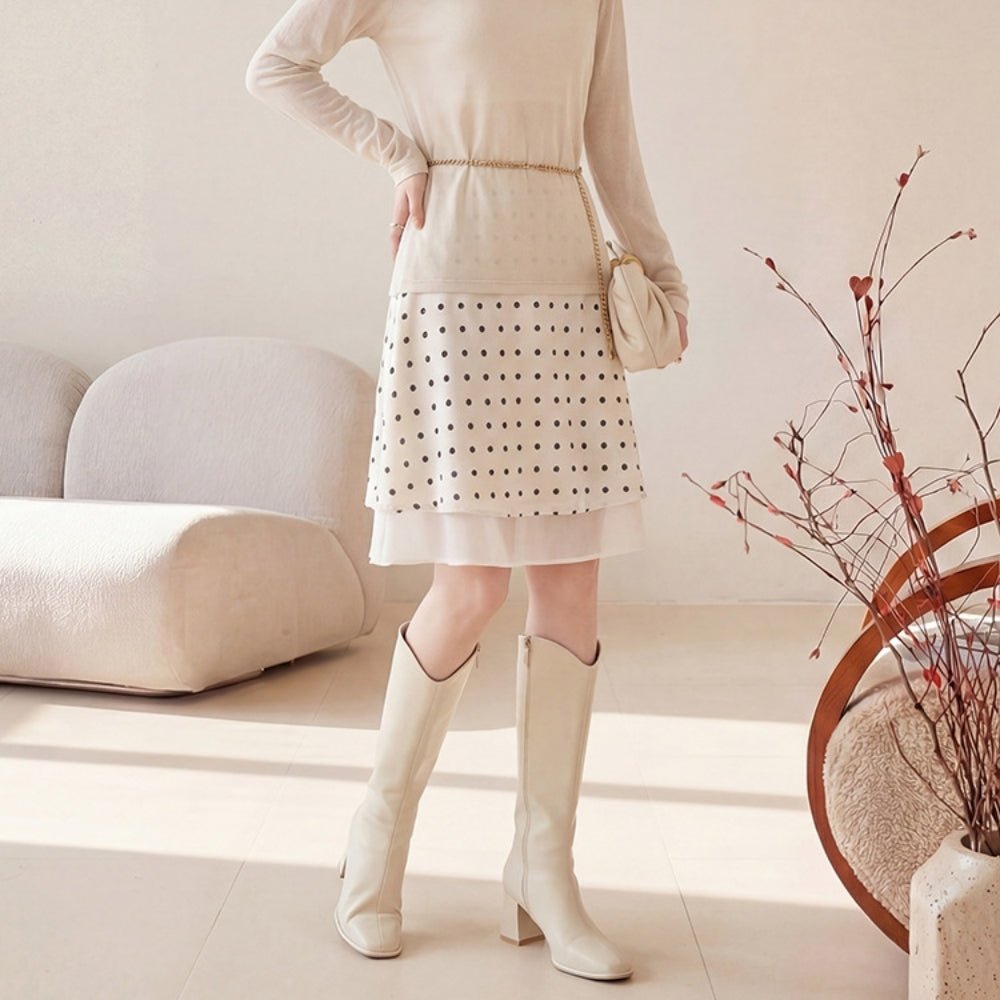 【通勤/きれいめ】サテン地フレアスカート [ミレジェネ]｜オフィスカジュアル レディース 通販【ミレジェネ】