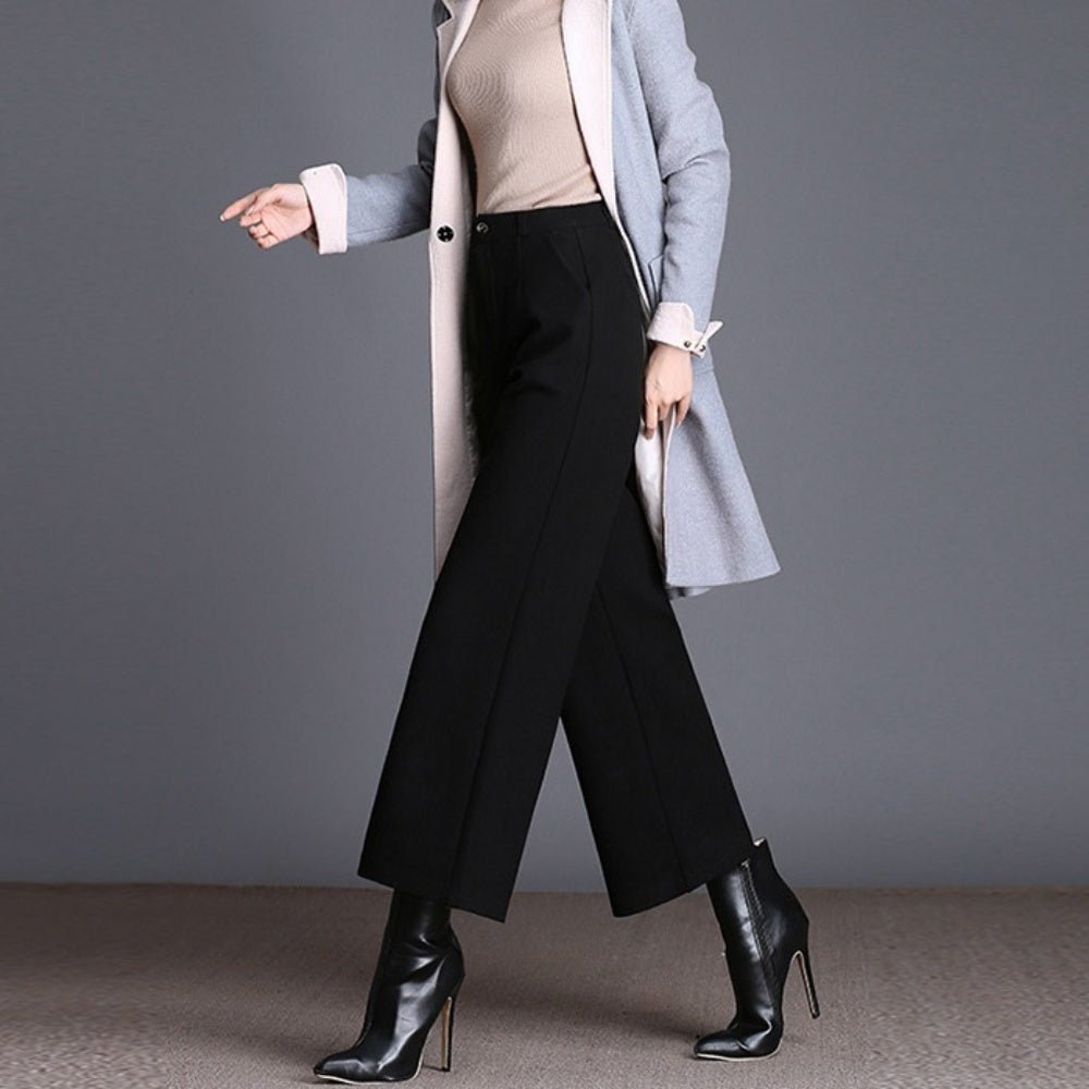 くるぶし丈ワイドパンツ｜オフィスカジュアル レディース 通販【ミレジェネ】