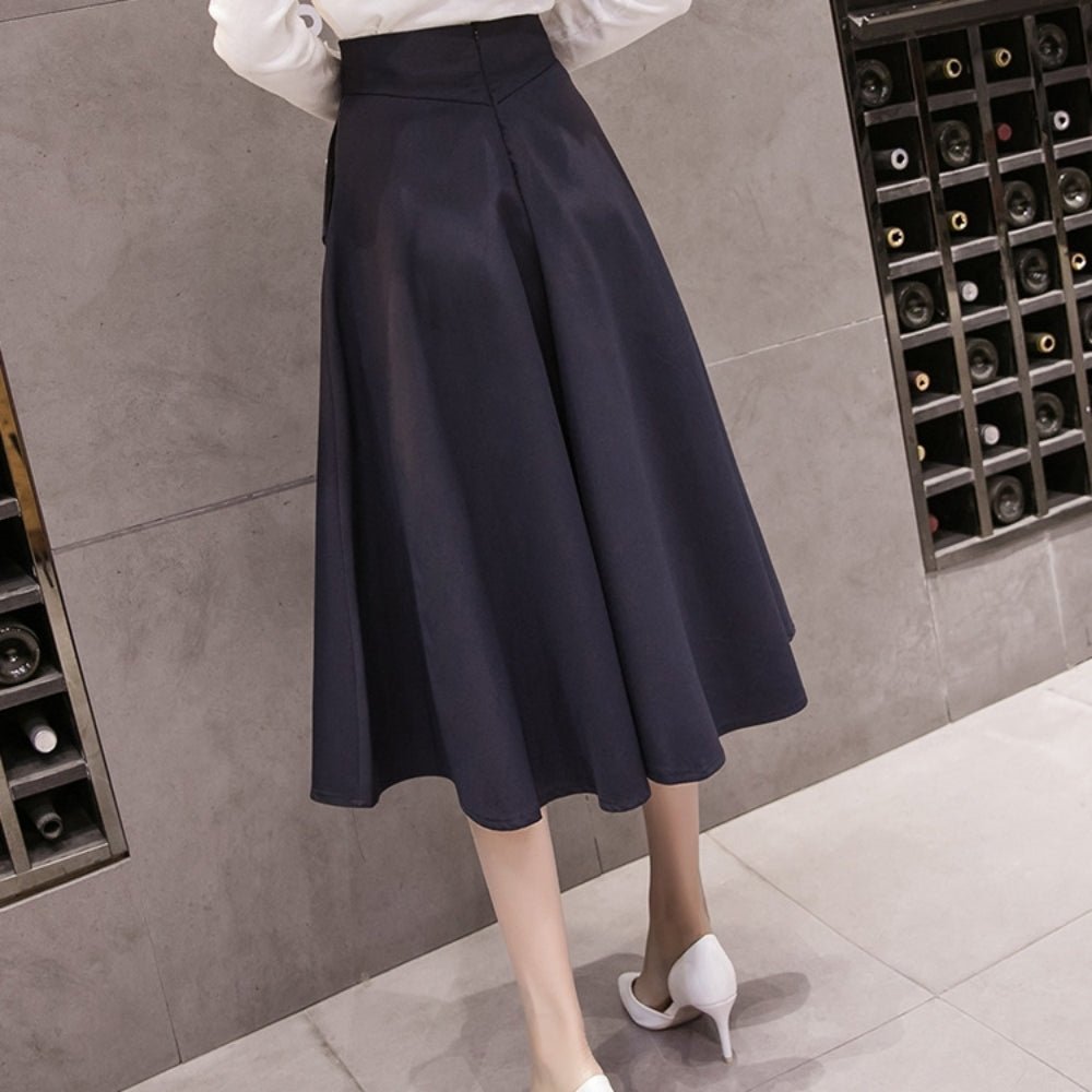 ボールガウンミドル丈スカート｜オフィスカジュアル レディース 通販【ミレジェネ】