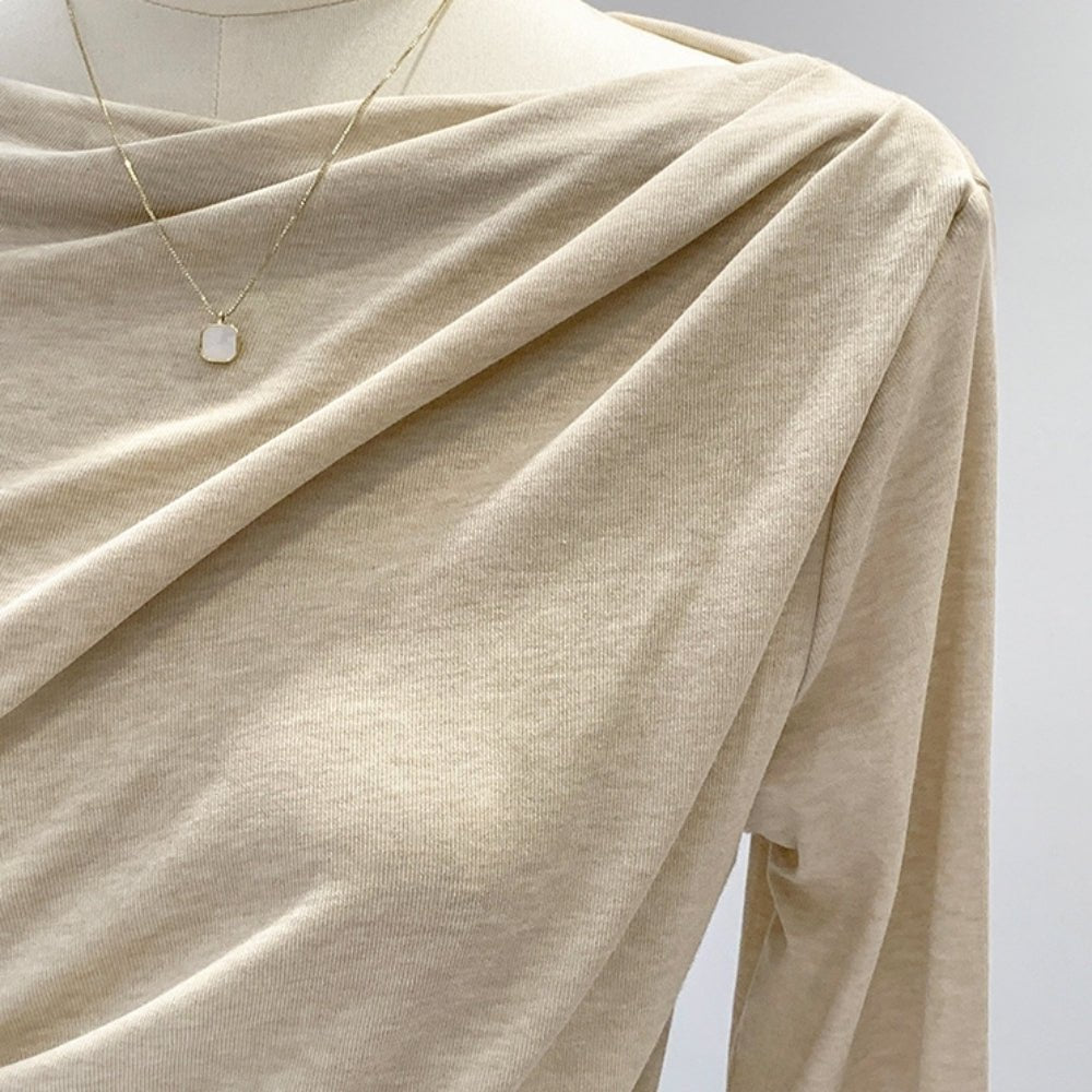 ドレープカットソートップス｜オフィスカジュアル レディース 通販【ミレジェネ】