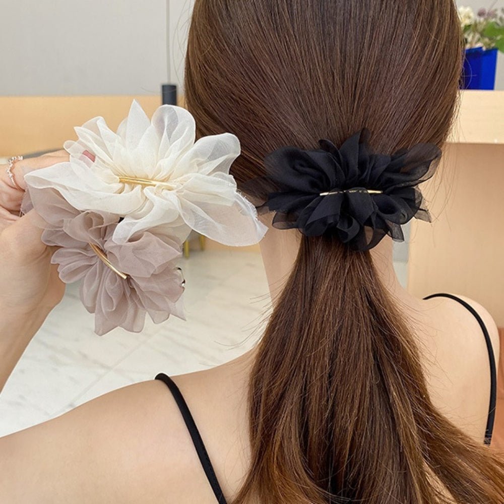 ボリュームシフォンバレッタ｜オフィスカジュアル レディース 通販【ミレジェネ】