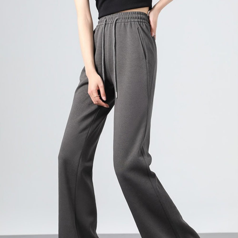 スウェットフレアパンツ｜オフィスカジュアル レディース 通販【ミレジェネ】