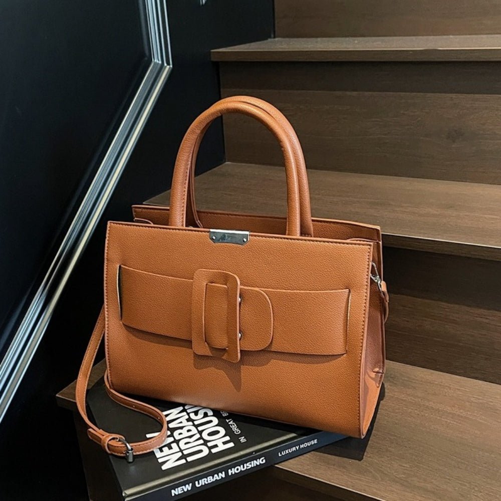 ビッグバックルトートバッグ｜オフィスカジュアル レディース 通販【ミレジェネ】