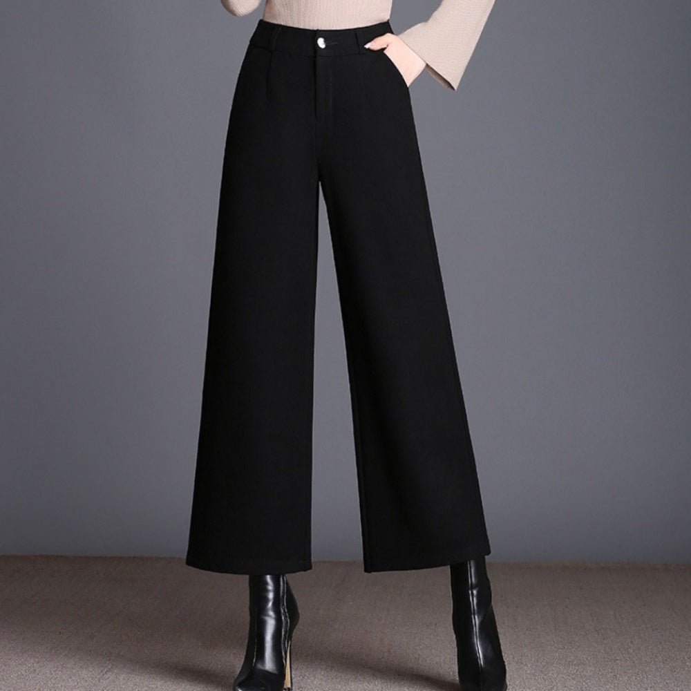 くるぶし丈ワイドパンツ｜オフィスカジュアル レディース 通販【ミレジェネ】