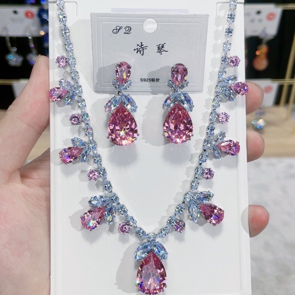 ドロップカラービジュージュエリーセット｜オフィスカジュアル レディース 通販【ミレジェネ】