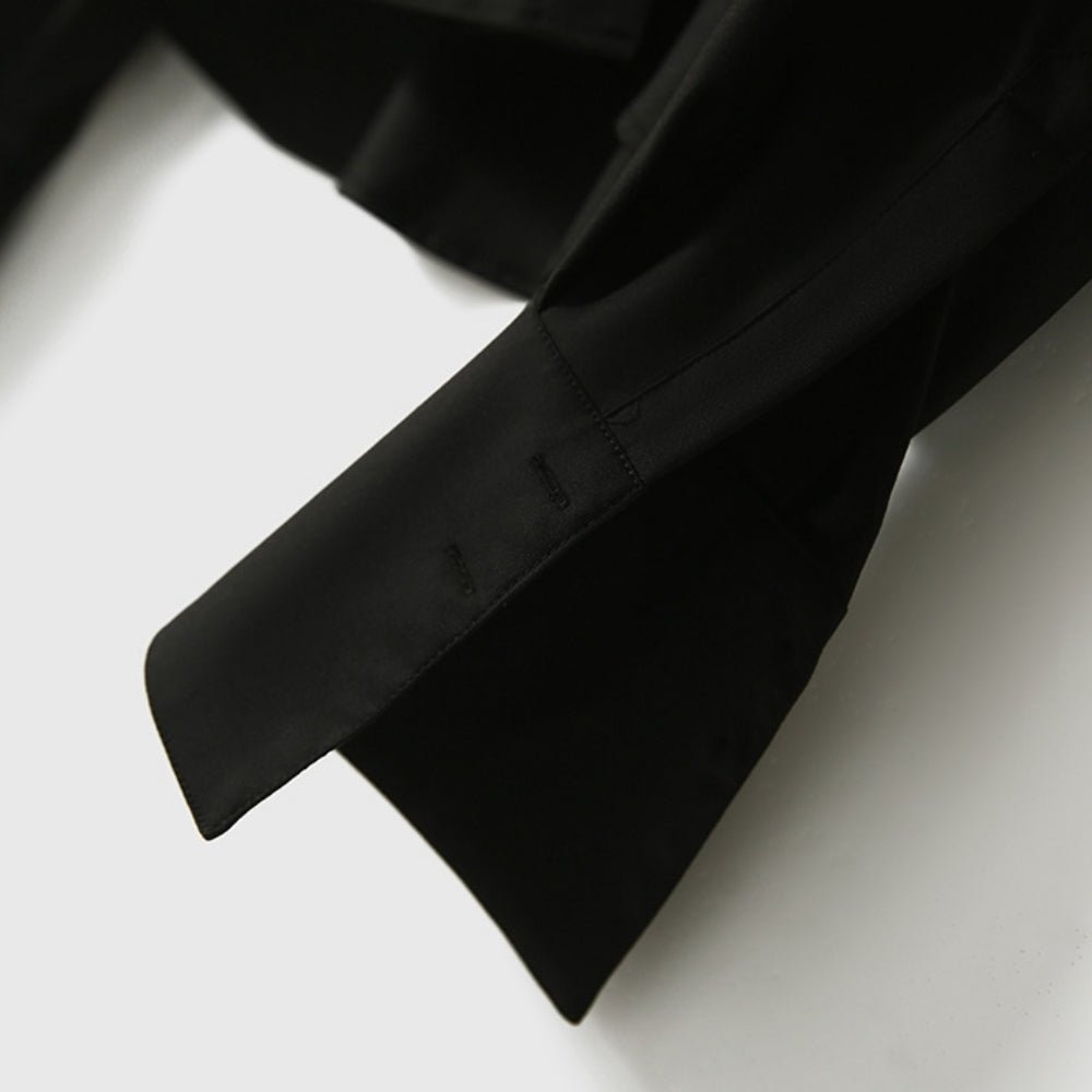 【着痩せ/通勤】ウエストマークレギュラーカラーブラウス [ミレジェネ]｜オフィスカジュアル レディース 通販【ミレジェネ】