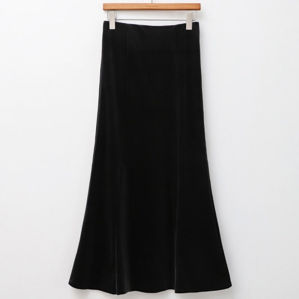 ベルベットマーメイドスカート｜オフィスカジュアル レディース 通販【ミレジェネ】