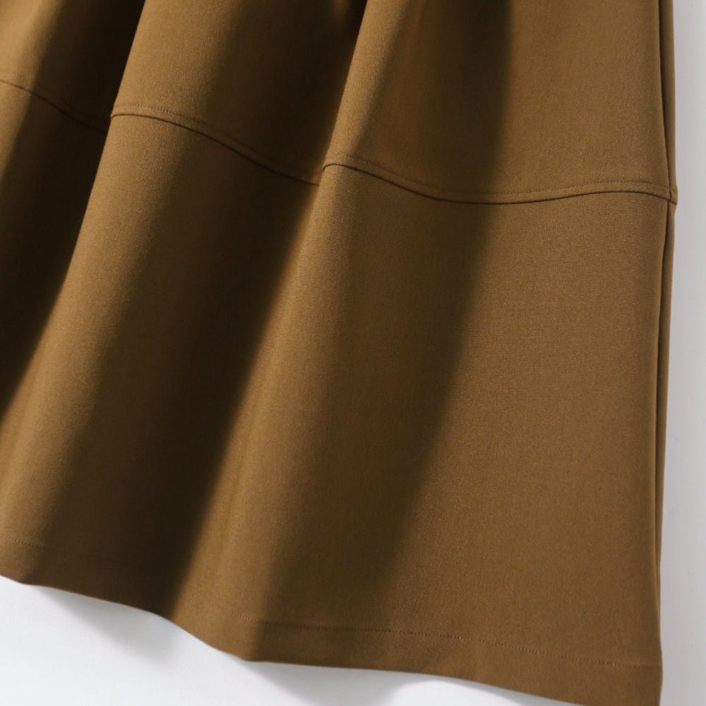 ミモレ丈ゴムウエストフレアスカート｜オフィスカジュアル レディース 通販【ミレジェネ】